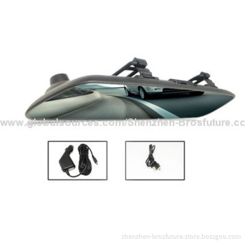 Car Rear-view Mirrors/DVRs, HD 720P Resolution, 2.4-inch Screen, Built-in 3.7V/110mAh Li-ion Battery
